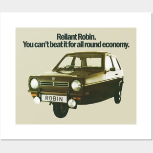 RELIANT ROBIN - advert Posters and Art